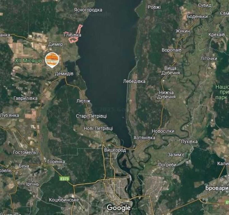 Продаж земельної ділянки 30 соток, с. Глібівка, Вишгородський р-н