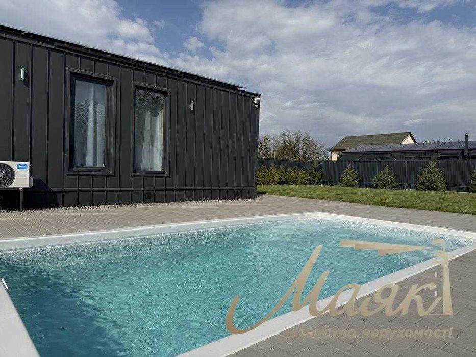 Оренда нового будинку 140 м² у стилі барнхаус в Рославичах