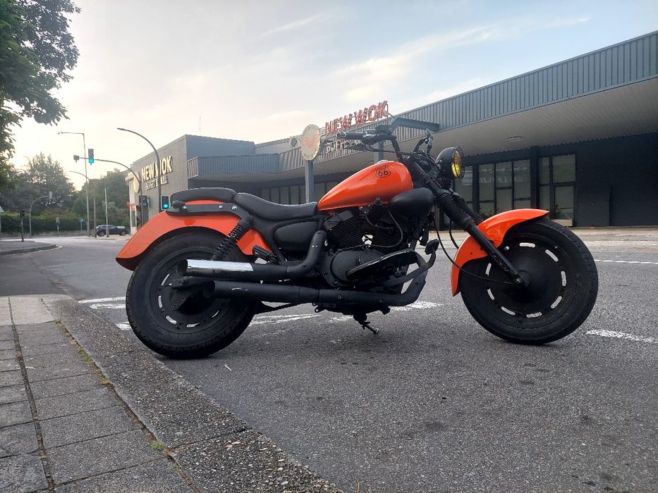 Mota estilo chooper 250cc carta a2