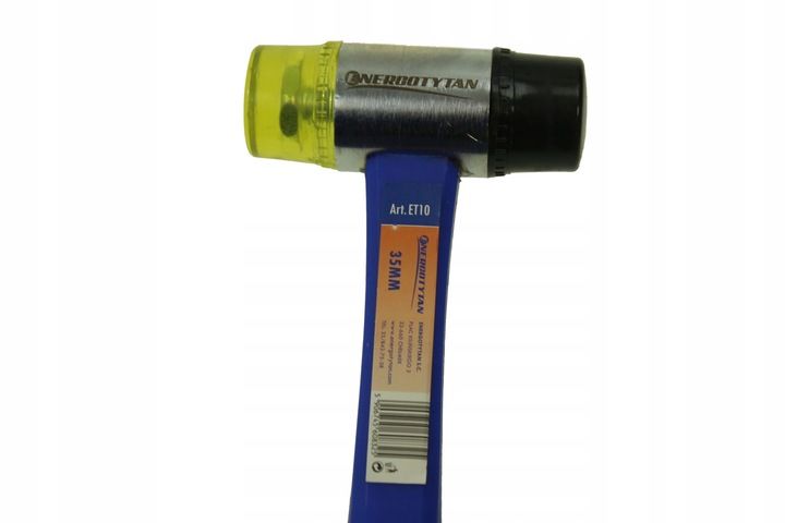 Młotek Montażowy Kaletniczy Plastikowo-gumowy 35mm Energotytan Polska