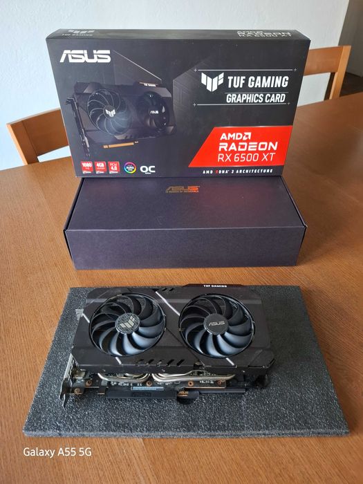 Karta graficzna ASUS TUF Gaming Radeon RX 6500 XT OC Edition 4 GB