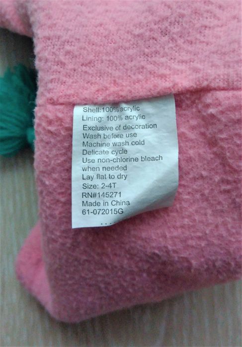 Детская зимняя шапка и шарф, комплект шапочка и шарфик