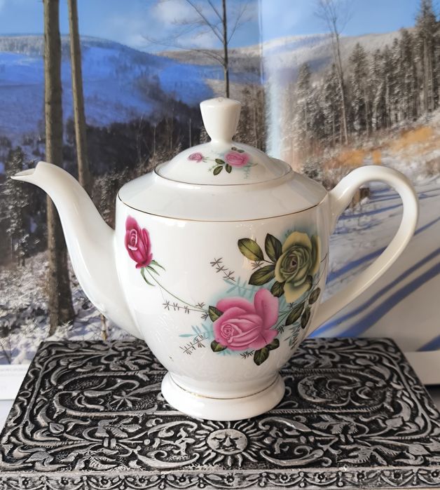 Piękny stary serwis do kawy Chiński