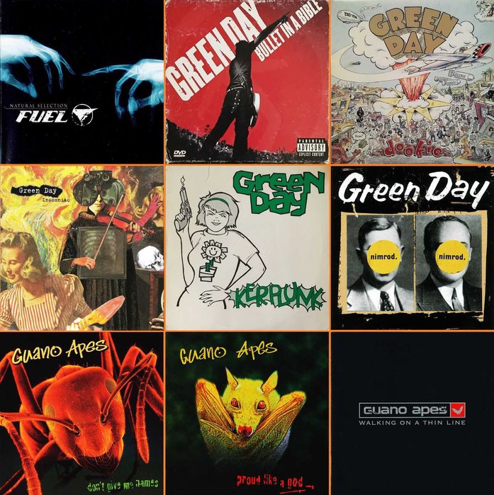 72 CDs - ROCK - Muito Bom Estado