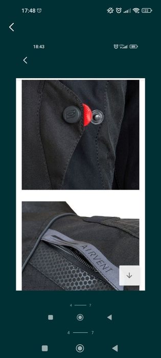 Rozmiar XS Kurtka kross jak nowa, OZONE, EDGE EVO BLACK