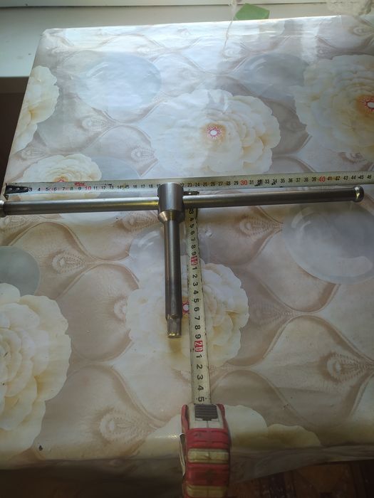 Ключ до токарного патрона, вживаний, квадрат 14, з якісної сталі