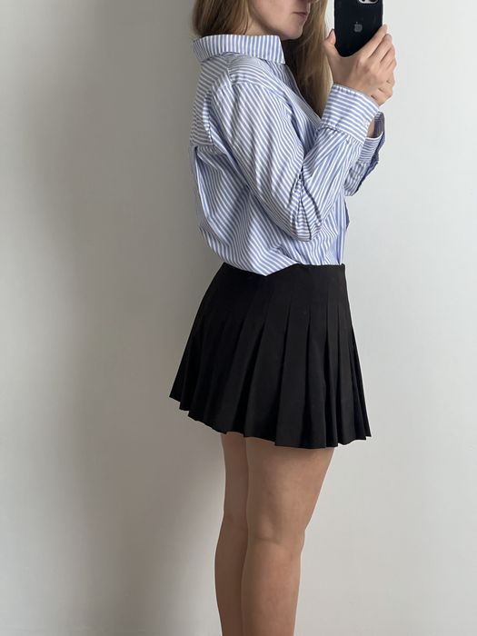 Шорти Спідниця ZARA коричневі в ідеальному стані Коричнева спілниця-шорти пліссе