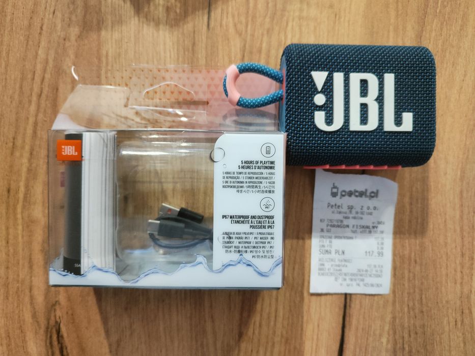 JBL GO 3 Gwarancja