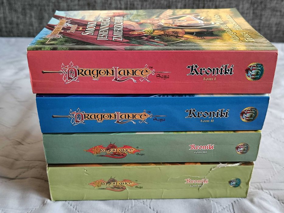 DragonLance, Kroniki, t. 1, 2, 3, 4, Margaret Weis, Tracy Hickman