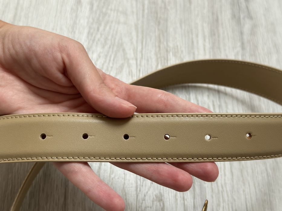 Pasek Pinko r.xs oryginalny szerokość 3cm beige