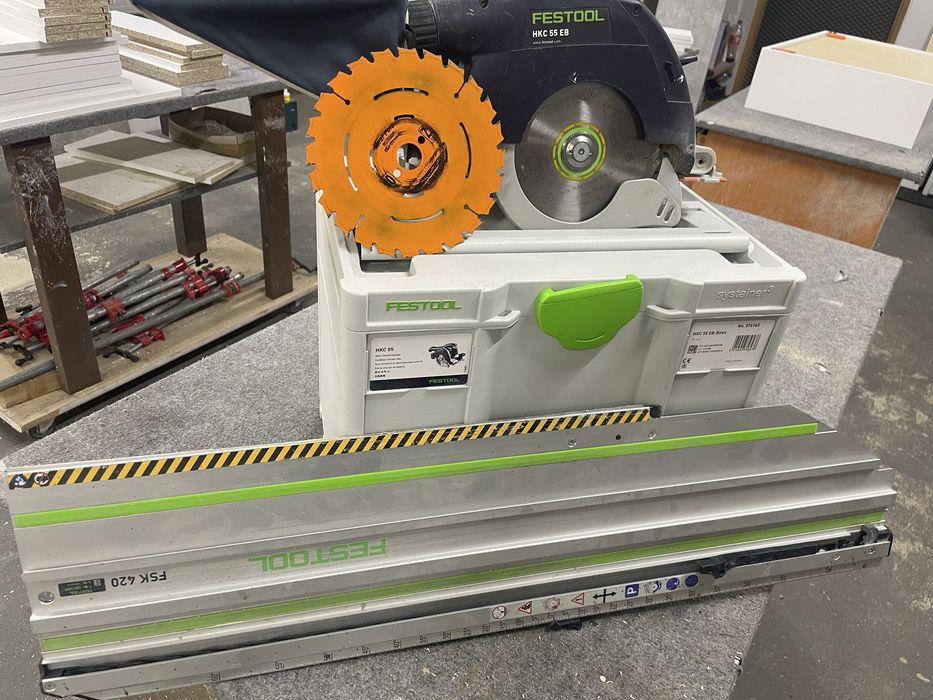Festool Hkc  z prwadnicą Fsk