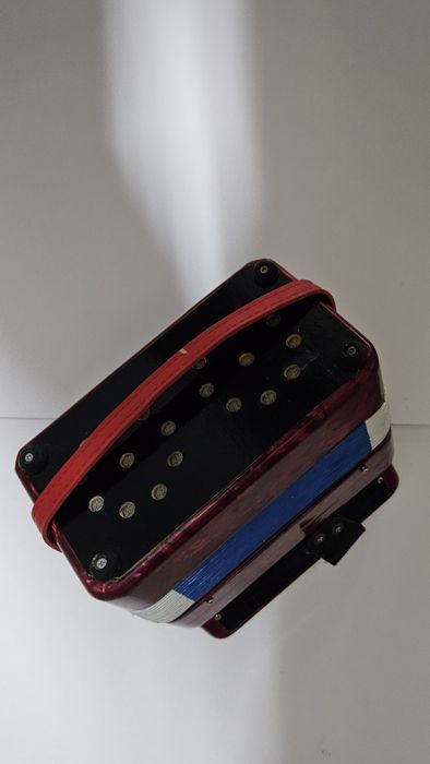 Acordeão Infantil antigo De 7 mini