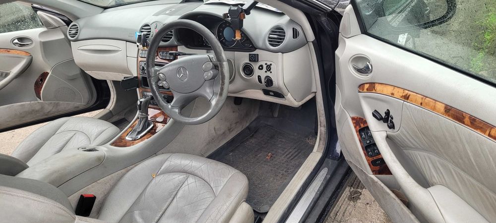 2003 MERCEDES CLK W209 2.6 V6 Gaz Automat Na części Zamiana