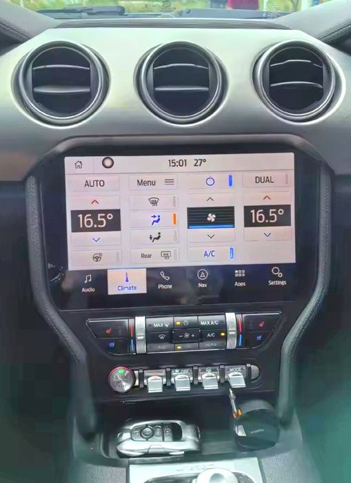 Rádio Ford Mustang 14-20 Android 14 com GPS