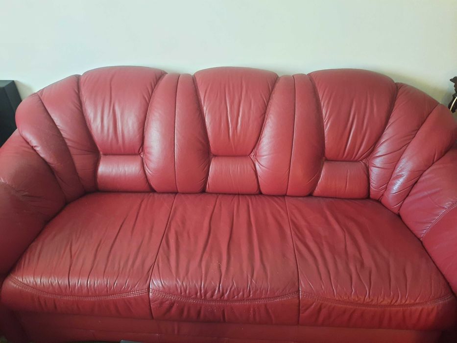 Conjunto sofás 1, 2 e 3 lugares, inclui Sofá-cama