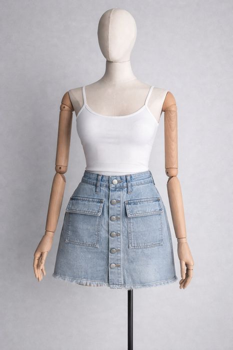 Nowa spódnica jeansowa, marka Simplee