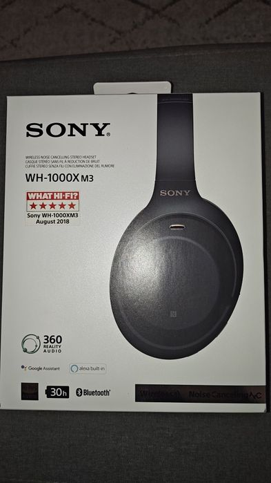Słuchawki bezprzewodowe Sony 1000xm3