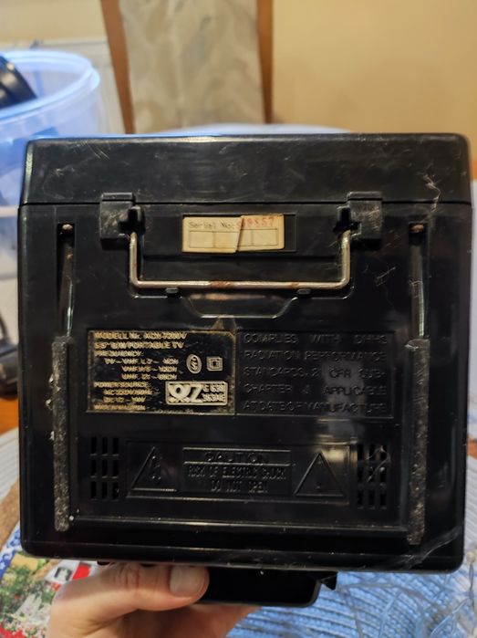 Mini car tv intervision telewizorek, kineskop