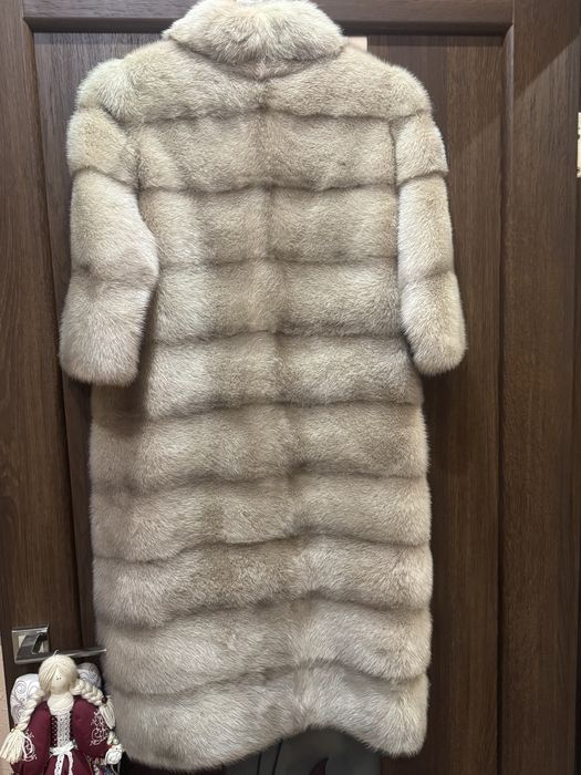 Шубка пальто норка палломино