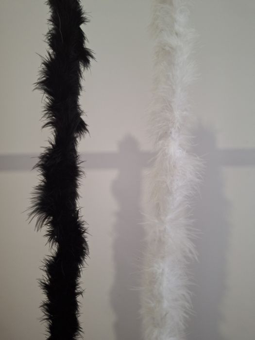 Боа з пір'їв/ шарф з пуху