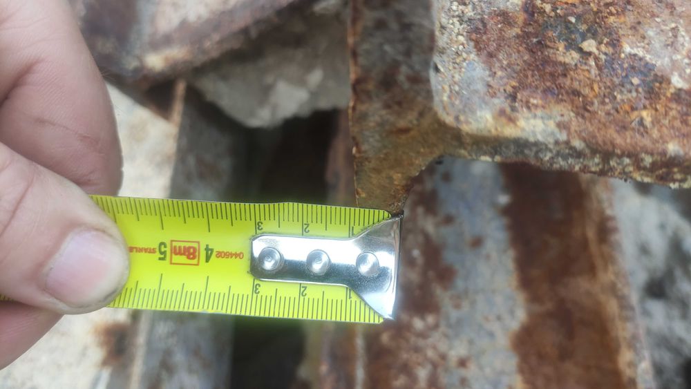 Szyna stalowa, dwuteownik, podciąg