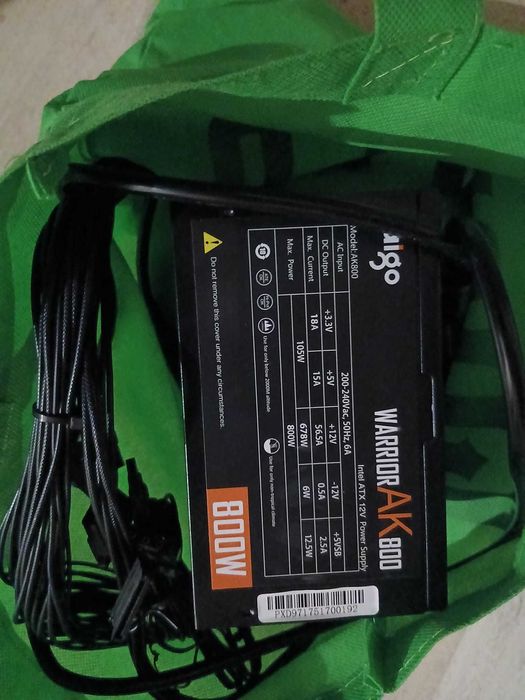 Fonte de alimentação Warrior 800W