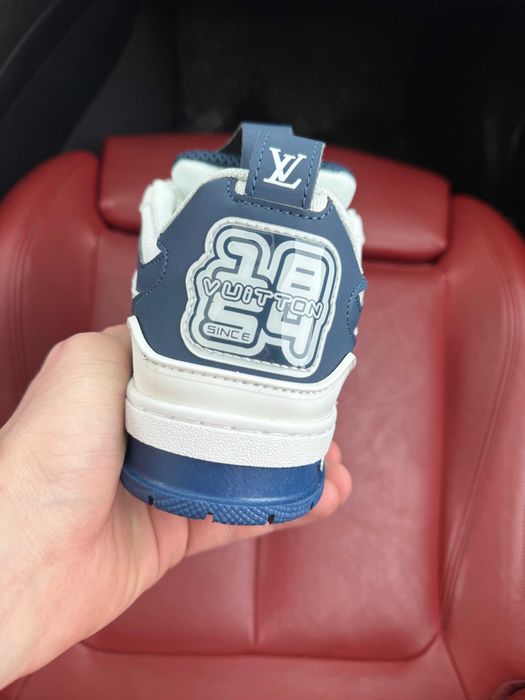 (ОПЛАТА ПІСЛЯ ОГЛЯДУ)Louis Vuitton Skate Blue White Луї Вітони Скейт