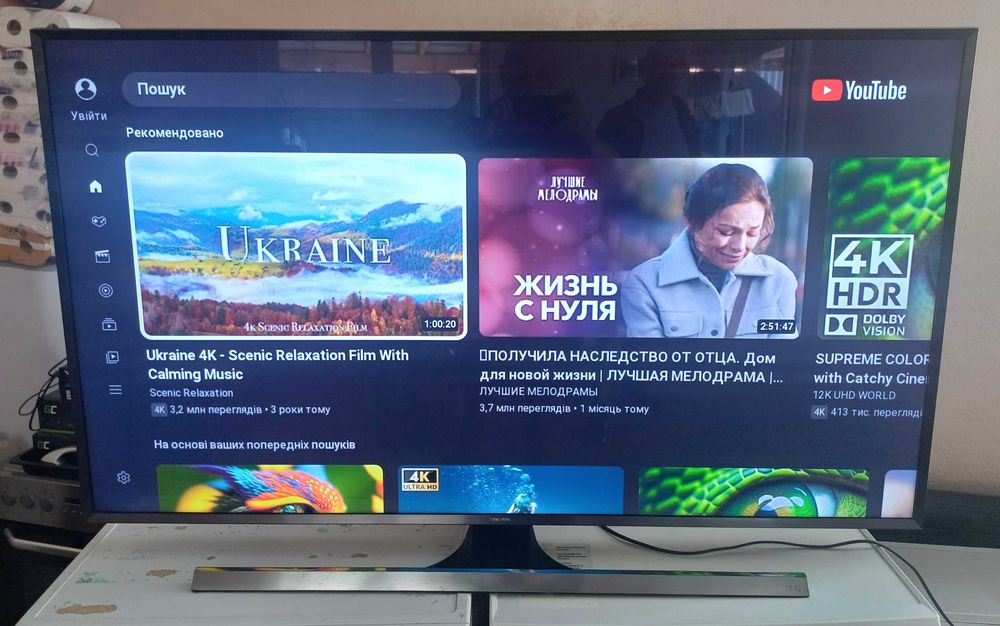 Телевизор 55 дюймов UHD 4K Smart TV Самсунг Samsung UE55JU7090 Series7