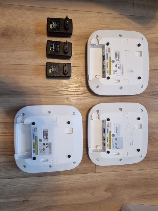 3x Cisco AIR-CAP2602I-E-K9 + 3x PoE 48V – Profesjonalne Access Pointy