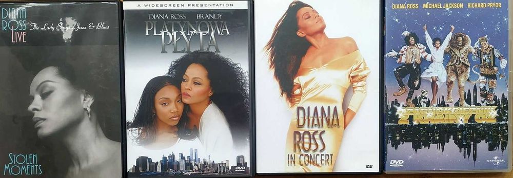 Diana Ross – płyty CD + DVD koncerty