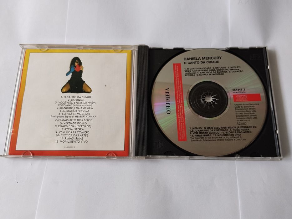 Daniela Mercury "O Canto da Cidade" em Cd