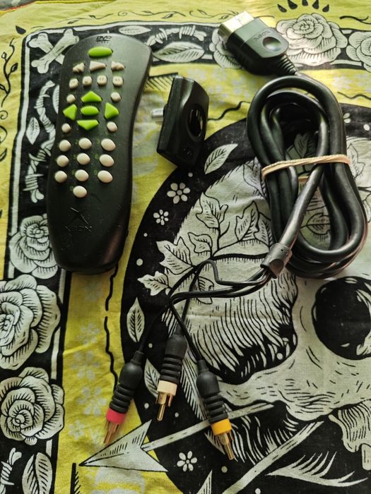 Pilot do Xbox Classic i kabel cinch do Xbox
