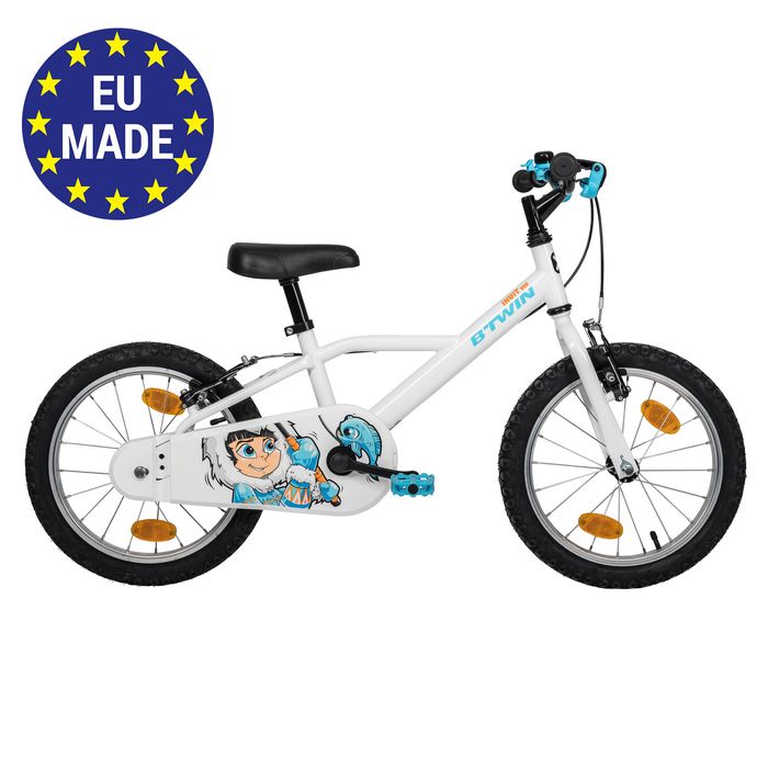 BICICLETA 16 POLEGADAS 4-6 ANOS 100 INUIT PT
