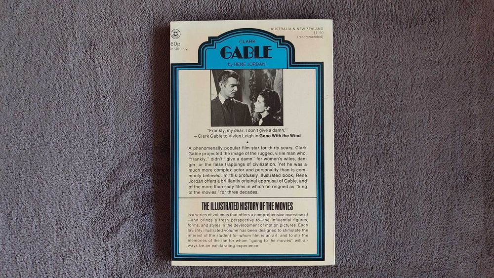 Clark Gable (biografia em inglês; 1974)