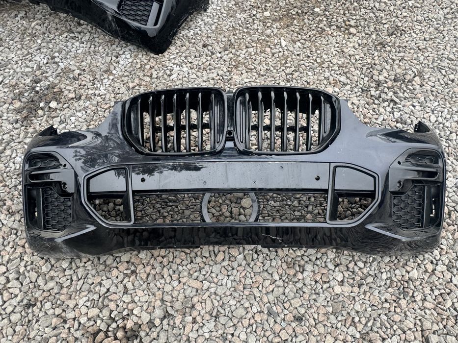 Бампер перед бмв г05 дорестайл bmw g05 m paket туманка ноздря x5