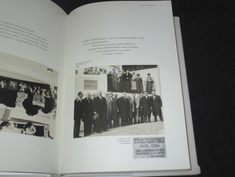 Livro Fotobiografia Miguel Torga 1ª edição 2000