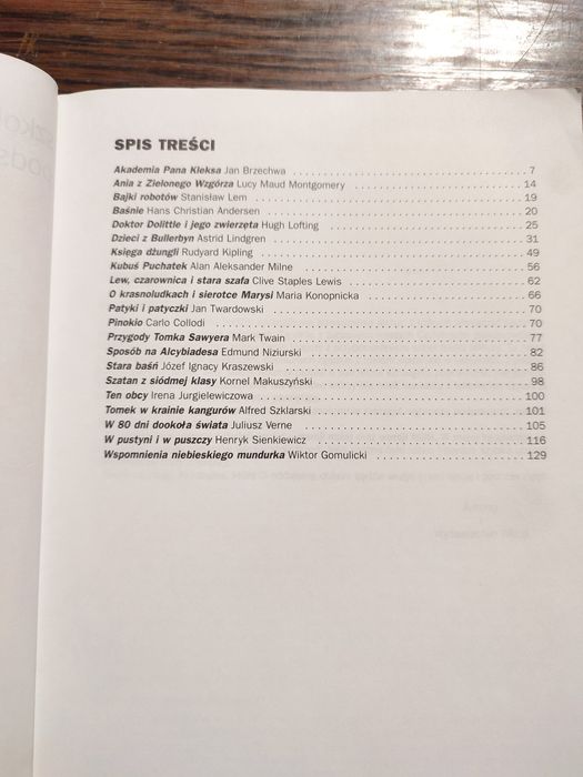 Streszczenia lektur - szkoła podstawowa Greg