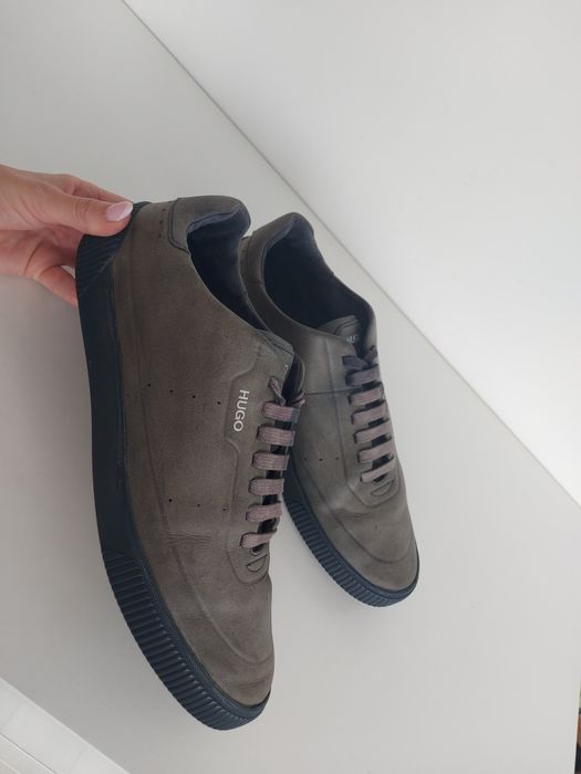 Buty męskie skórzane Hugo Boss w rozmiarze 43