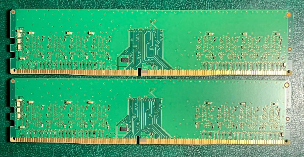 Оперативна пам’ять 32 GB Micron Дві планки по 16Gb DDR4-3200 PC4-25600