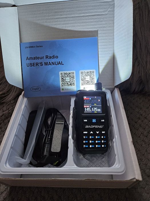 Baofeng uv5r mini Bluetooth Airband vhf uhf radio trx transceiver