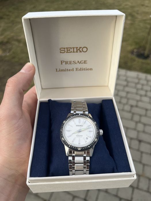 Seiko Presage SRPK61J1 idealny gwarancja full set