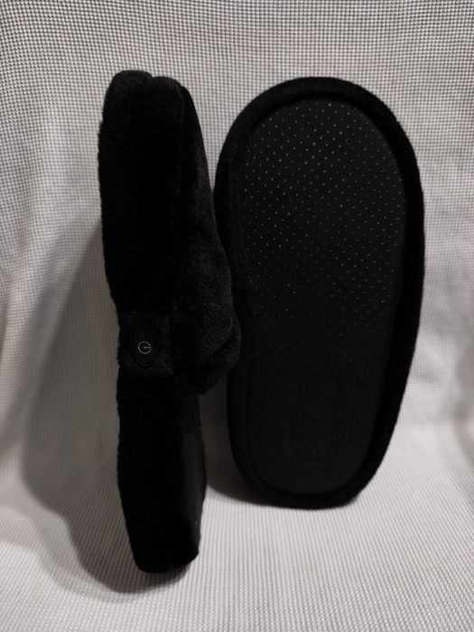 Черные тапочки с подогревом Naeo