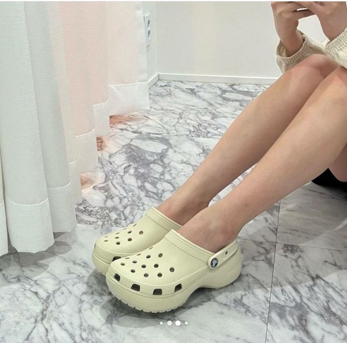 Крокси Classic Platform Clog Original