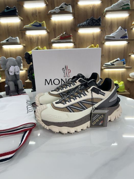 Кросівки Moncler Trailgrip Gore-Tex Gtx Brown / Beige