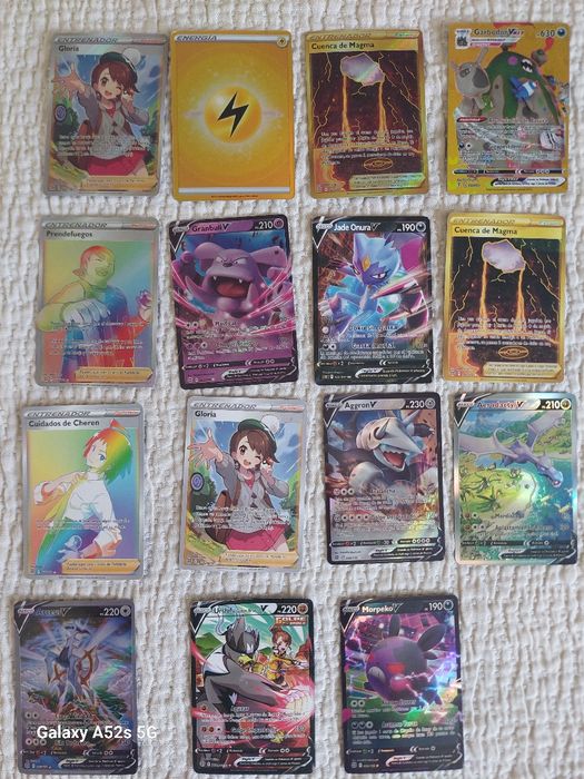 35 Cartas Pokemon BRiLHANTES