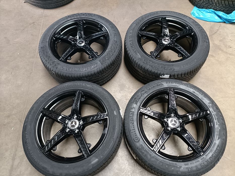 Alufelgi Felgi Koła Letnie Mercedes 19 cali 5x112, 2x 8J 2x 9.5J EQS EQE  43 53 AMG X294