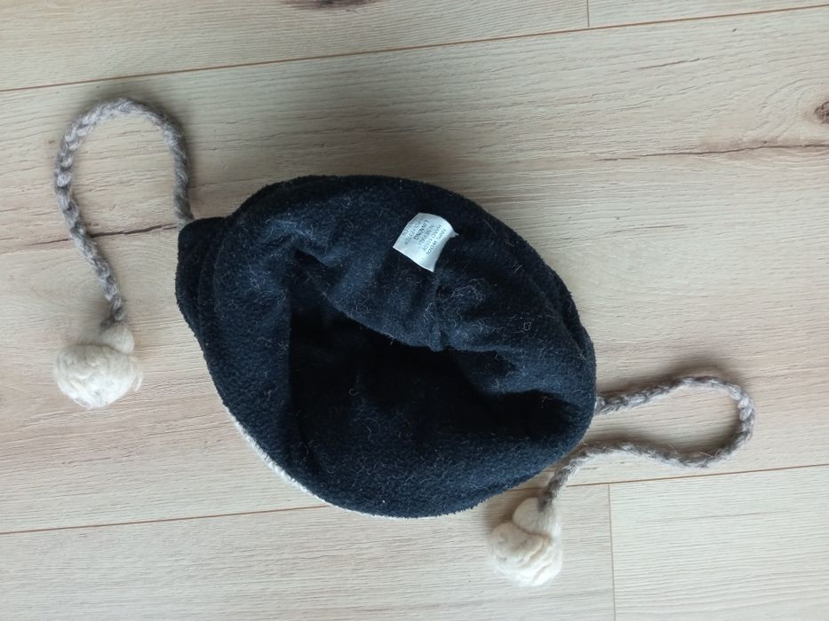 Czapka z wełny dziecięca