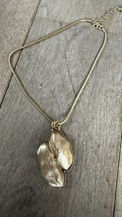 Massimo dutti naszyjnik  perla capuccino