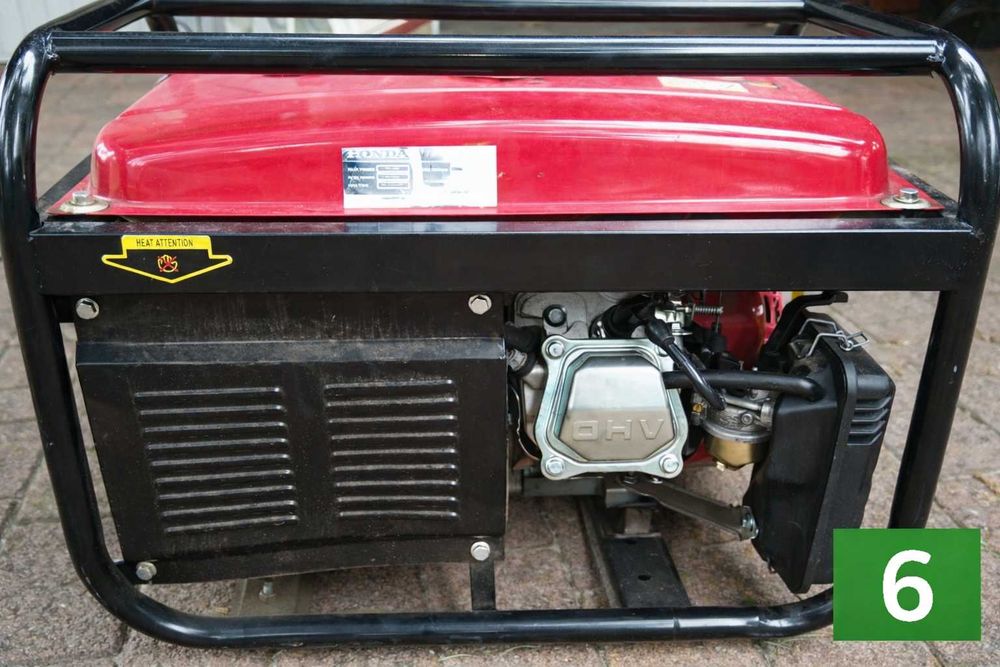 Agregat prądotwórczy TYP Honda ECT 7000P - nowy(~1,5h pracy)