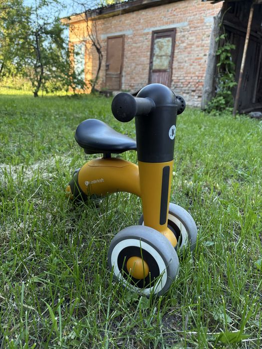 Біговел Kinderkraft Minibi Honey Yellow жовтий із чорним
